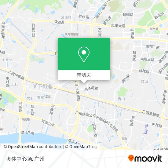 奥体中心场地图