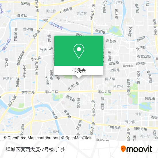 禅城区弼西大厦-7号楼地图