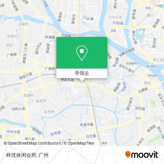 梓优休闲会所地图
