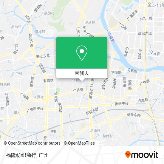 福隆纺织商行地图