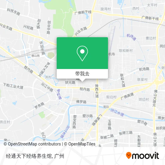 经通天下经络养生馆地图