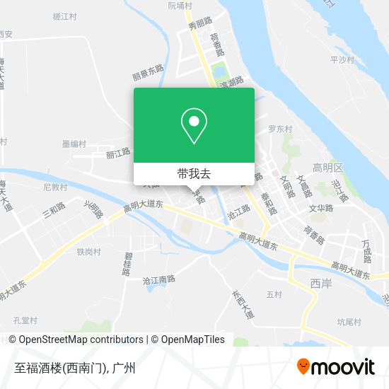 至福酒楼(西南门)地图