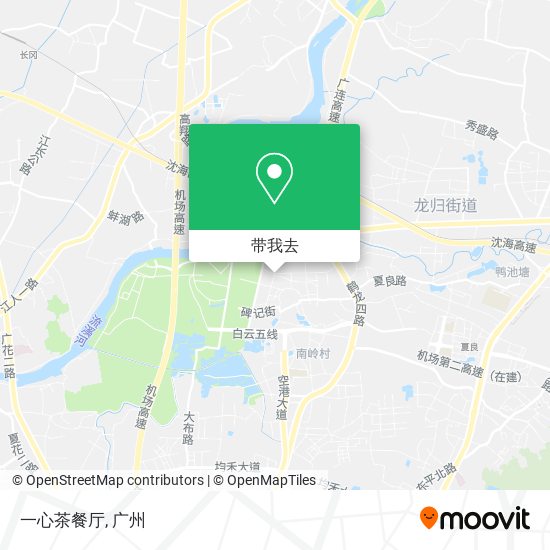 一心茶餐厅地图