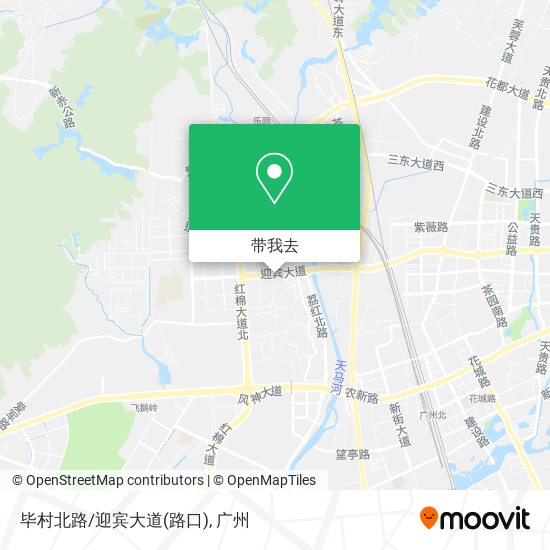 毕村北路/迎宾大道(路口)地图