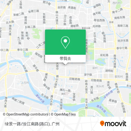绿景一路/汾江南路(路口)地图