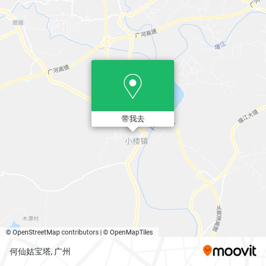 何仙姑宝塔地图