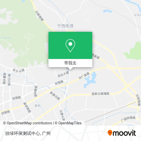 挂绿环保测试中心地图