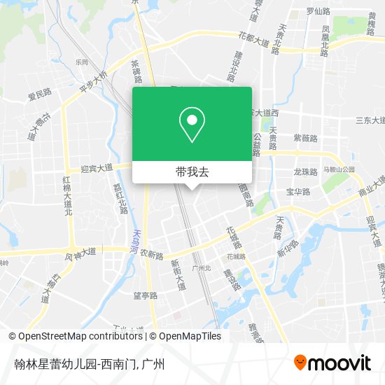 翰林星蕾幼儿园-西南门地图
