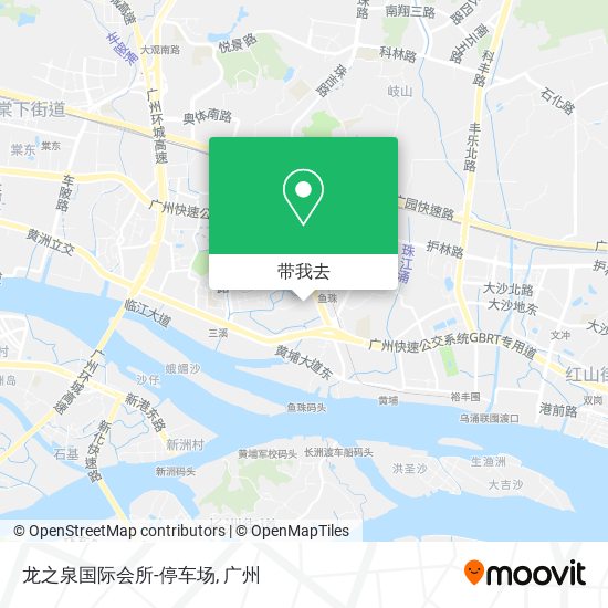 龙之泉国际会所-停车场地图