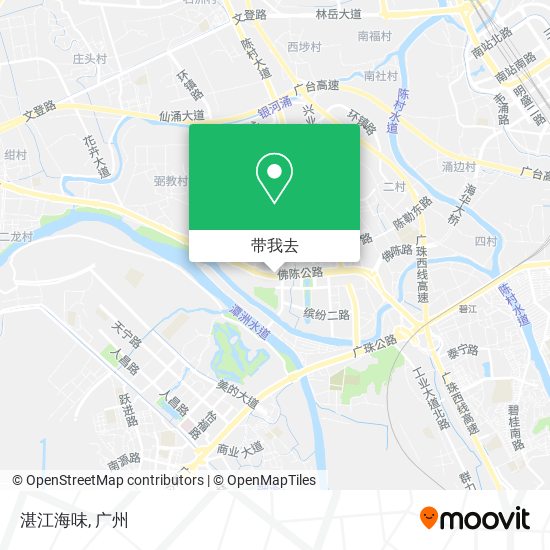 湛江海味地图