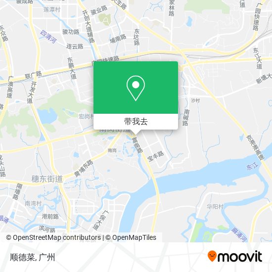 顺德菜地图