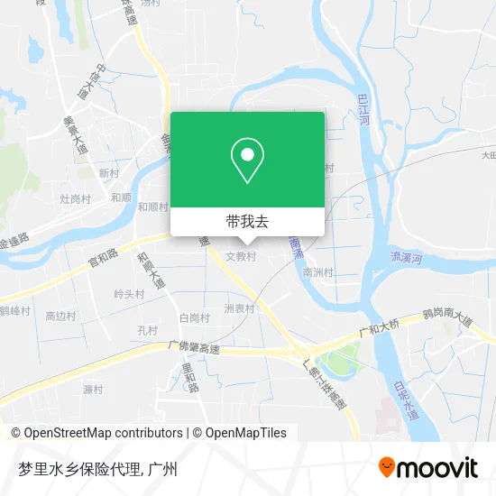 梦里水乡保险代理地图