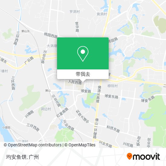 均安鱼饼地图