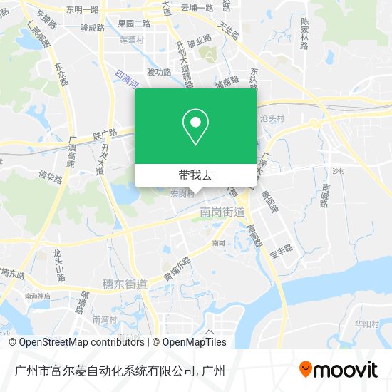 广州市富尔菱自动化系统有限公司地图