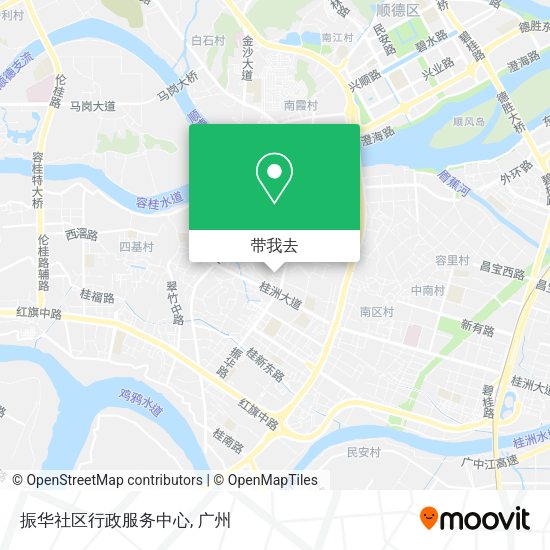 振华社区行政服务中心地图