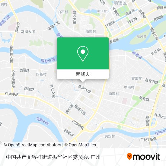 中国共产党容桂街道振华社区委员会地图