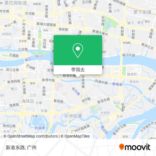 新港东路地图