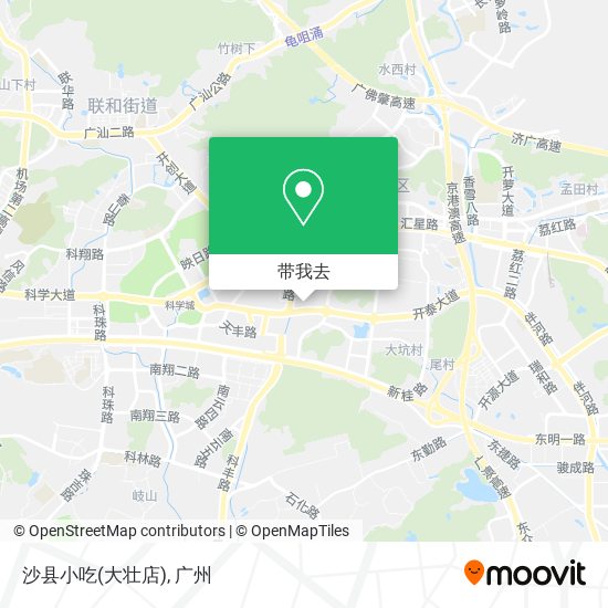 沙县小吃(大壮店)地图