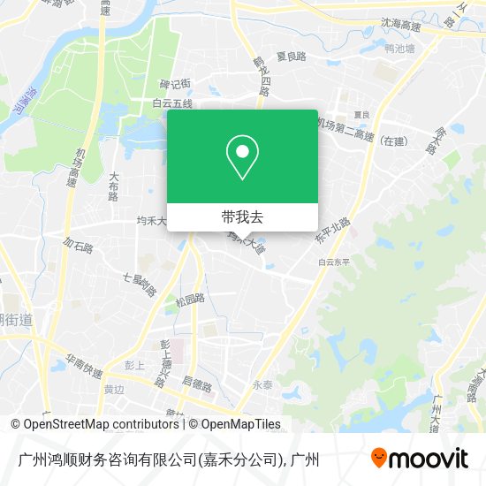 广州鸿顺财务咨询有限公司(嘉禾分公司)地图
