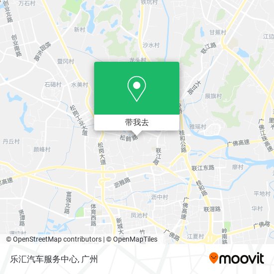乐汇汽车服务中心地图