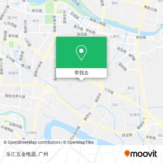 乐汇五金电器地图