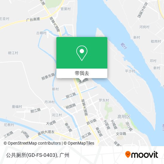 公共厕所(GD-FS-0403)地图