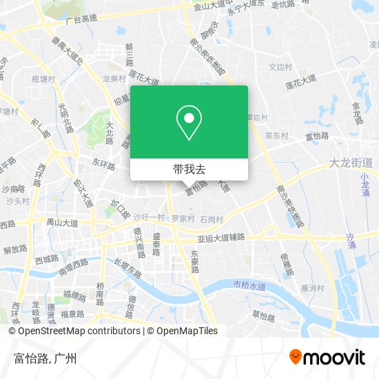 富怡路地图