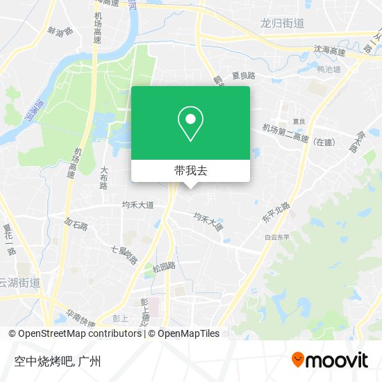 空中烧烤吧地图