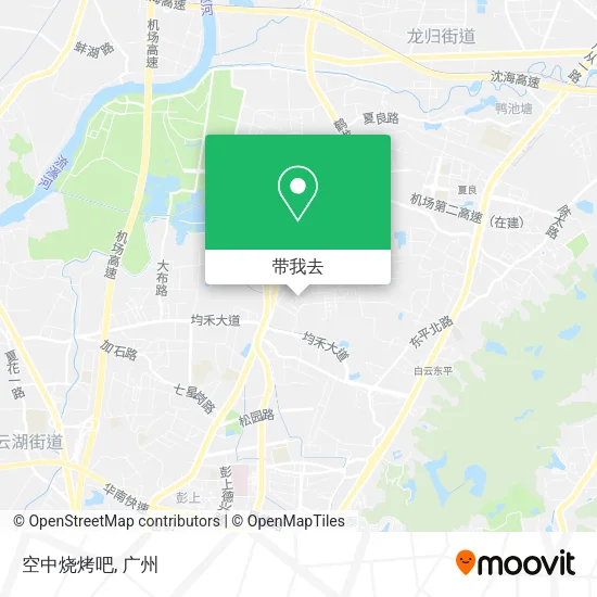 空中烧烤吧地图