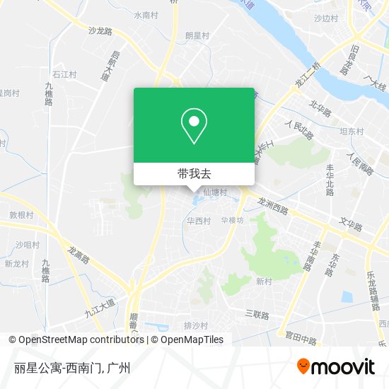 丽星公寓-西南门地图