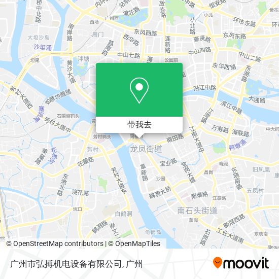 广州市弘搏机电设备有限公司地图