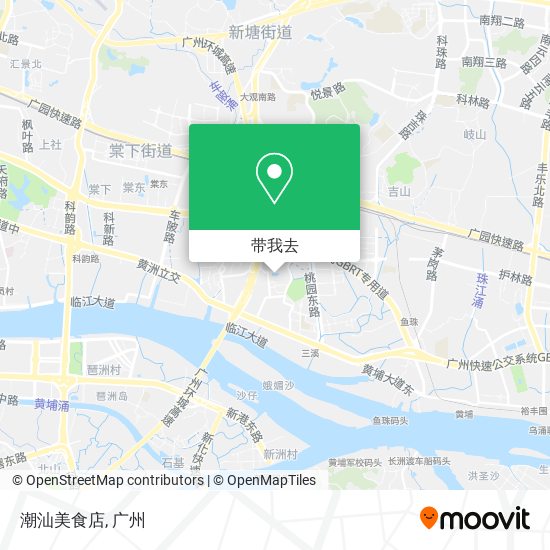潮汕美食店地图
