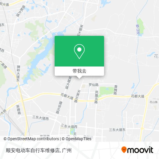 顺安电动车自行车维修店地图