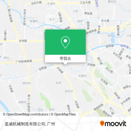 盈威机械制造有限公司地图
