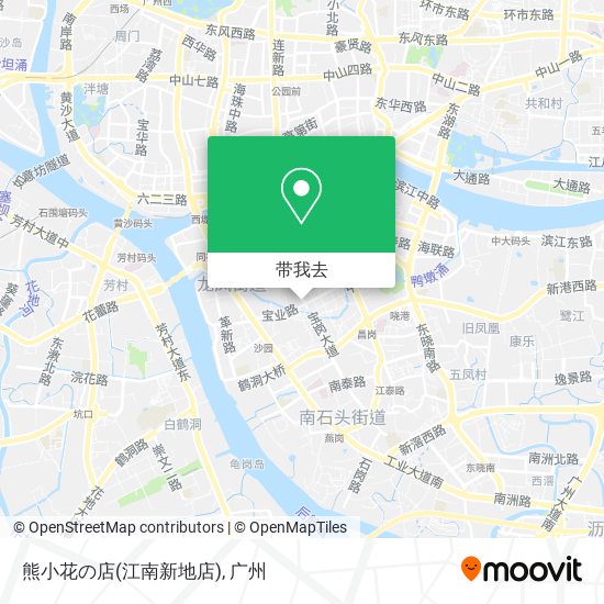 熊小花の店(江南新地店)地图