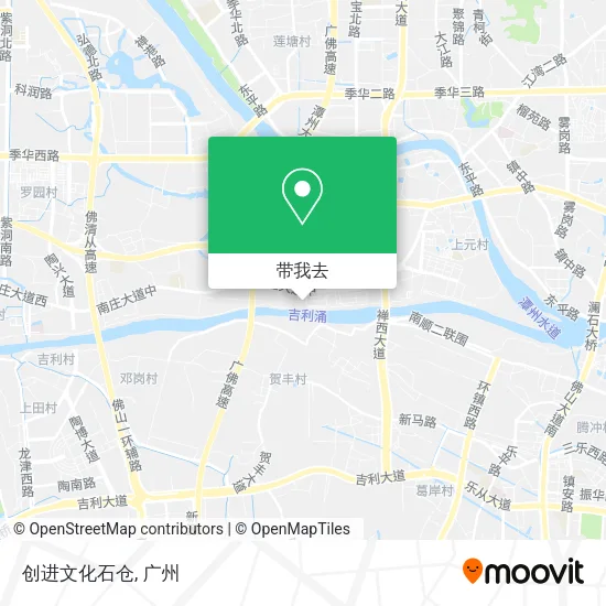 创进文化石仓地图