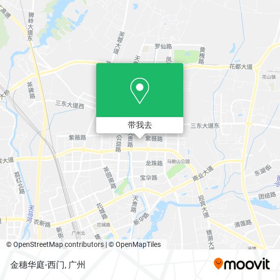 金穗华庭-西门地图