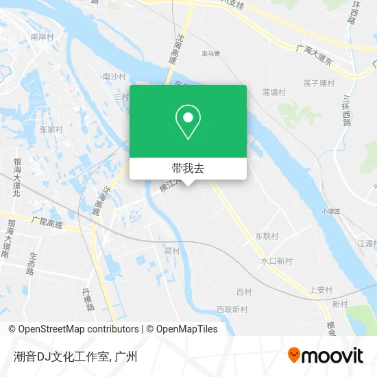 潮音DJ文化工作室地图