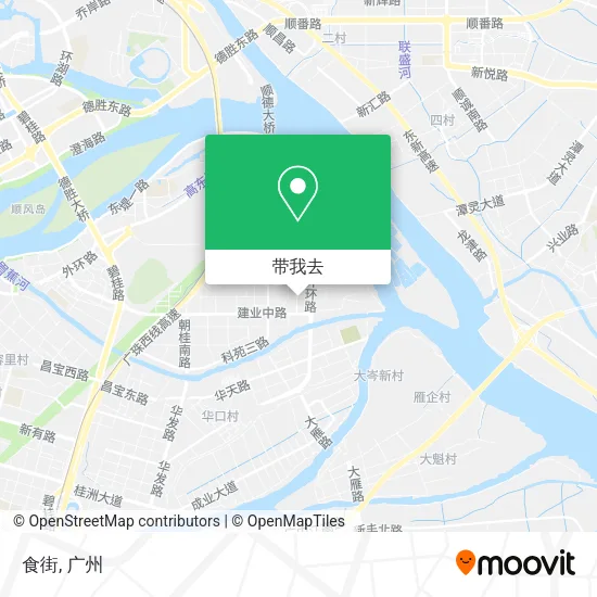 食街地图