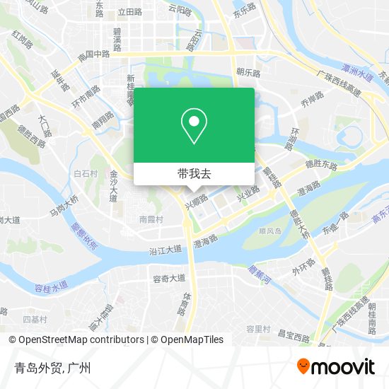 青岛外贸地图