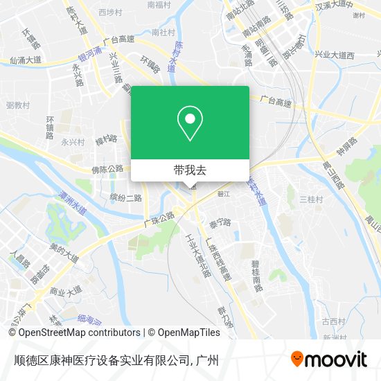 顺德区康神医疗设备实业有限公司地图