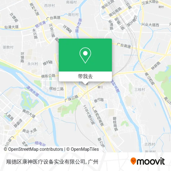 顺德区康神医疗设备实业有限公司地图