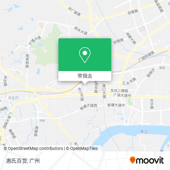 惠氏百货地图
