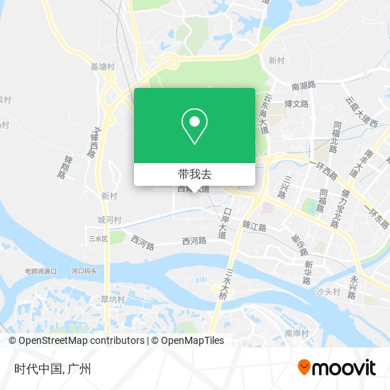 时代中国地图