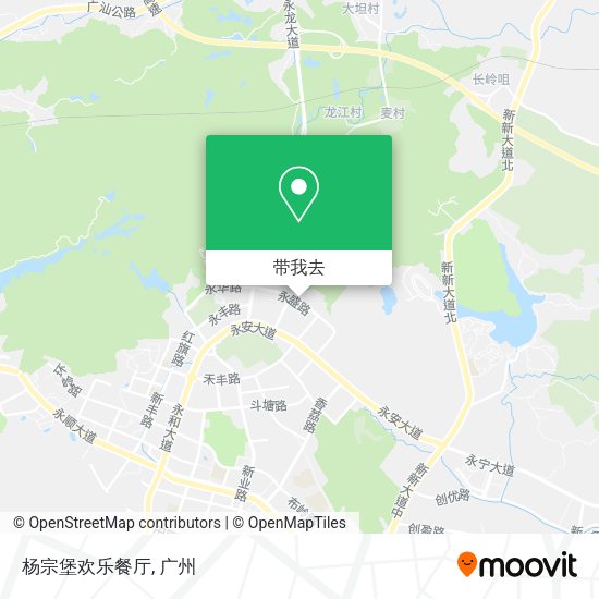 杨宗堡欢乐餐厅地图