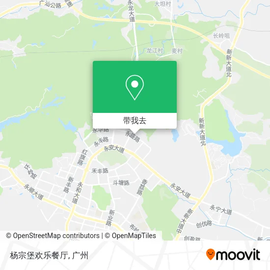 杨宗堡欢乐餐厅地图