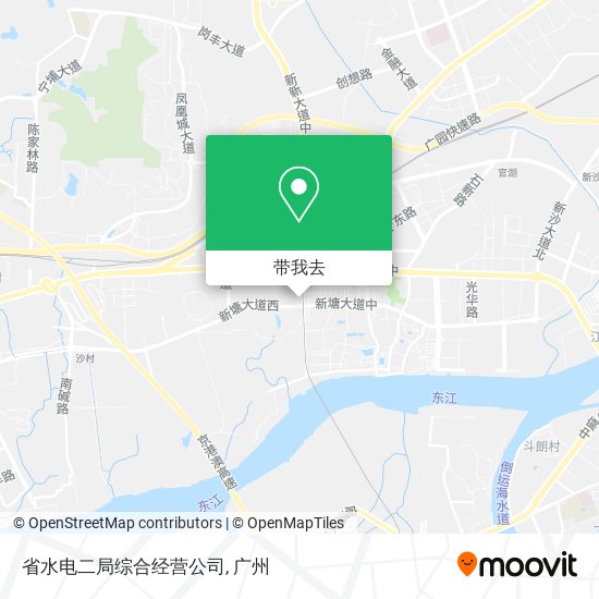 省水电二局综合经营公司地图