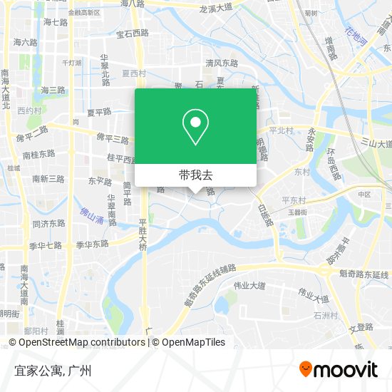 宜家公寓地图