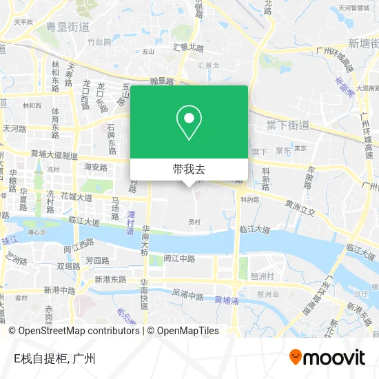 E栈自提柜地图
