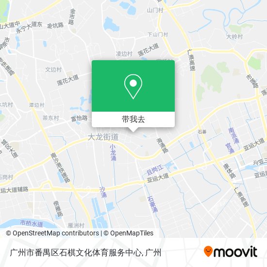 广州市番禺区石棋文化体育服务中心地图